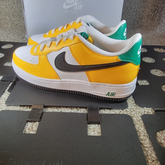 Nike Other - 6.5Y / 8 WOMEN'S NIKE AIR FORCE ONE AF1 YELLOW WHITE SNEAKERS NEW